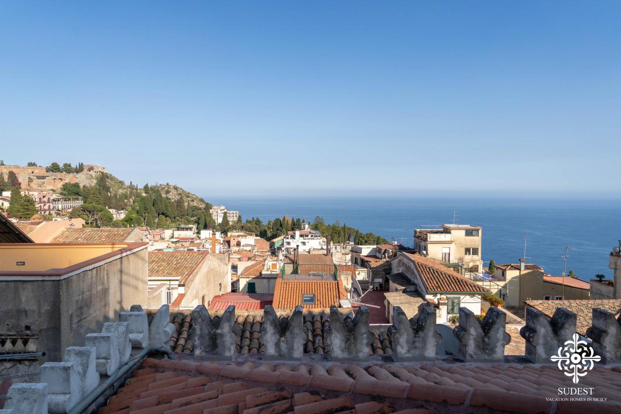 Casa Majorana - Vista Mare In Centro * Taormina