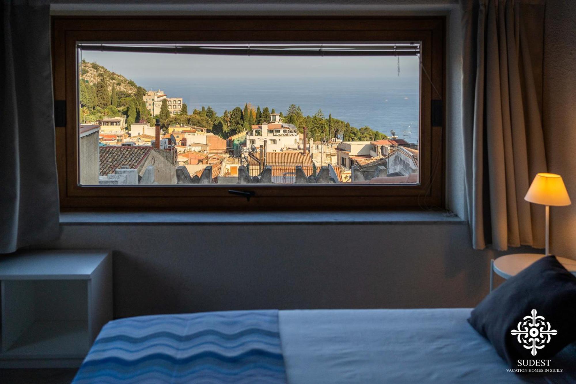 Casa Majorana - Vista Mare In Centro Appartamento Taormina